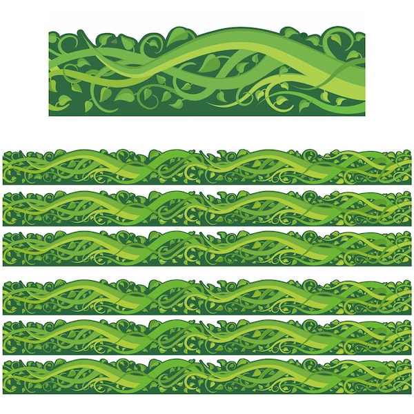Eureka Once Upon A Dream Vines Extra Wide Die-Cut Deco Trim, 72PK 846354 - main